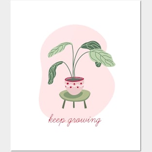 Keep growing Posters and Art